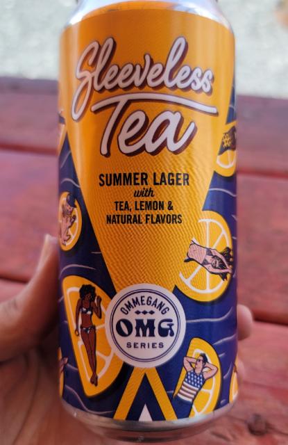 Sleveless Tea Summer Lager 5.0%, Brewery Ommegang (Duvel-Moortgat), United States