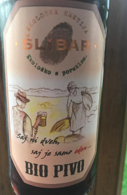 Šlibar Bio pivo pale Ale 5.9%, Ekološka kmetija šlibar, Slovenia