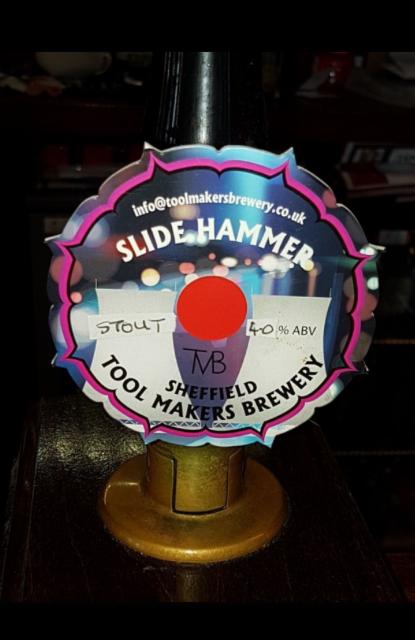 Slide Hammer 4.0%, Toolmakers Brewery, England