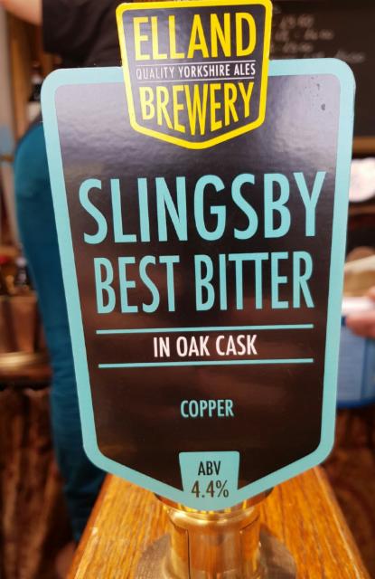 Slingsby Best Bitter 4.4%, Elland Brewery, England