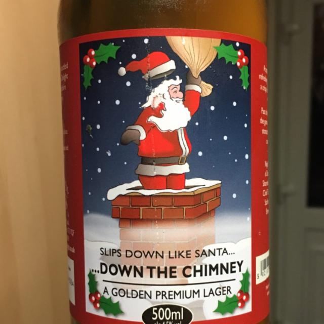 Slips Down Like Santa ... Down the Chimney 4.5%, Cottage Delight, England