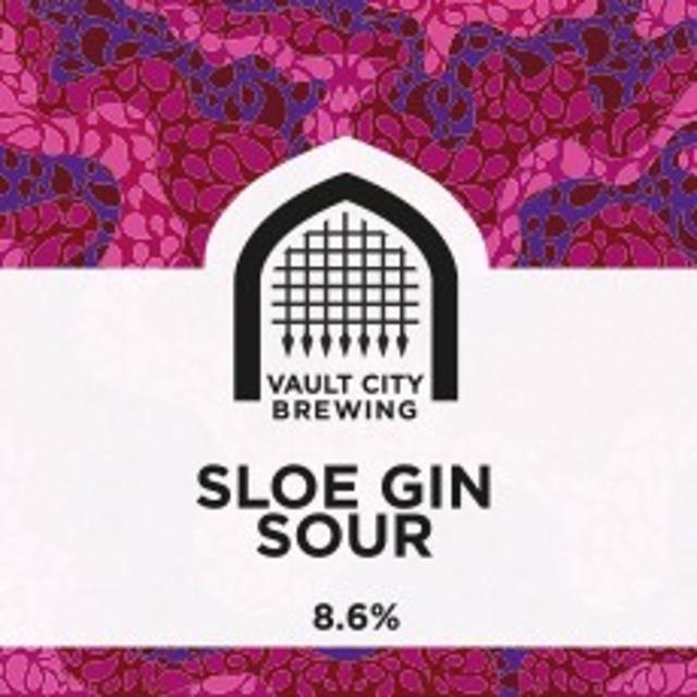 Sloe Gin Sour 8.6%, Vault City Brewing, Scotland