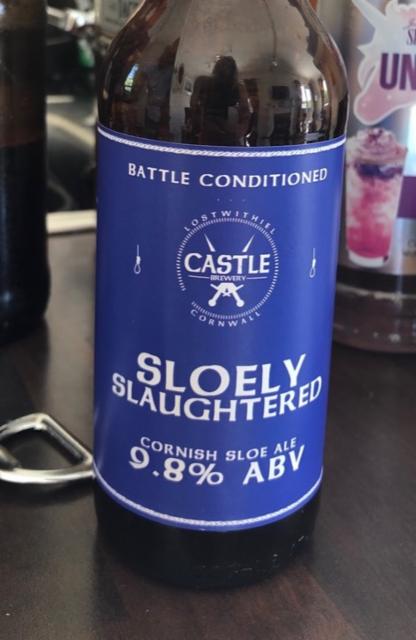 Sloely Slaughtered 9.8%, Castle Brewery, England