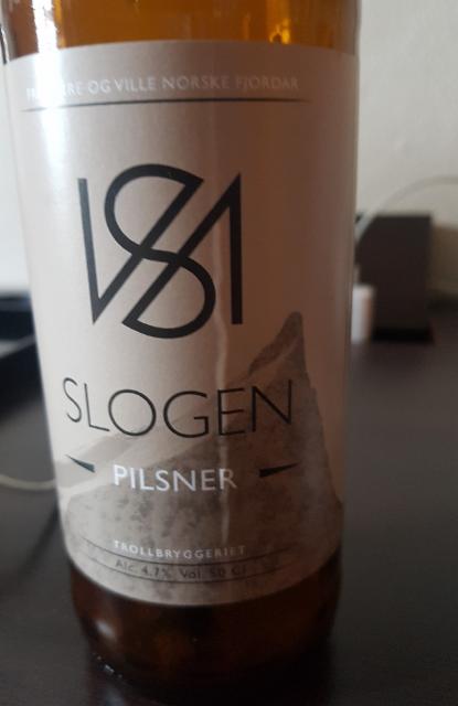 slogen pilsner 4.7%, Trollbryggeriet, Norway