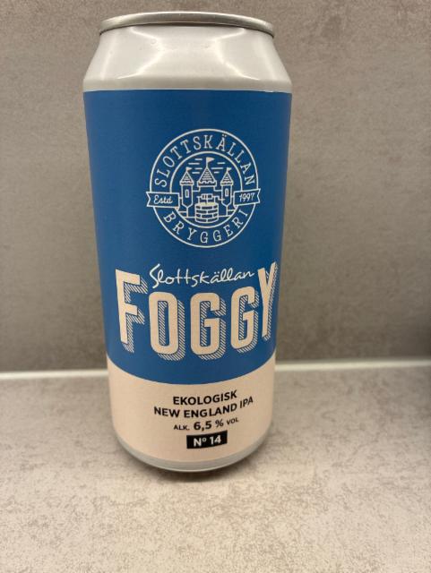 Slottskällan Foggy 6.5%, Slottskällans Bryggeri, Sweden