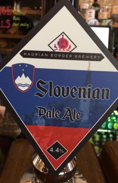 Slovenian Pale Ale 4.4%, The Hadrian Border Brewing Co, England