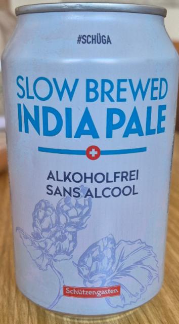 slow brewed india pale alkoholfrei, Brauerei Schützengarten