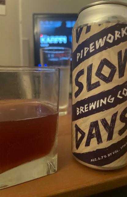 Slow Days 6.7%, Pipeworks Brewing Company, United States