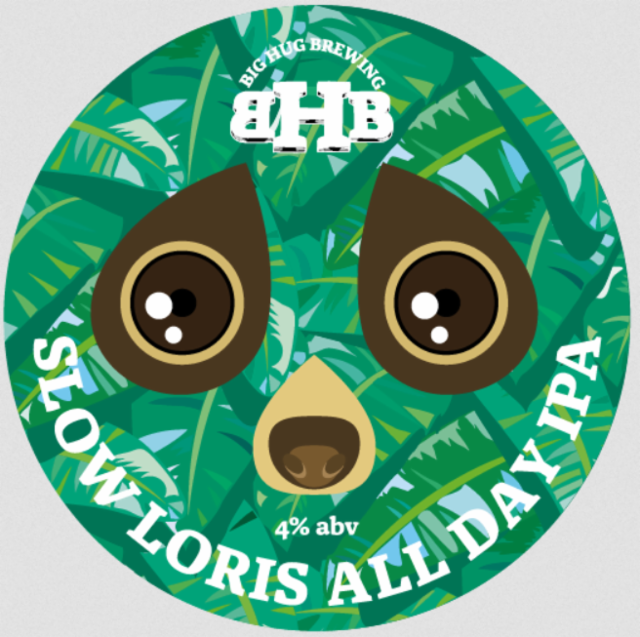 Slow Loris All Day IPA 4.0%, Big Hug Brewing, England