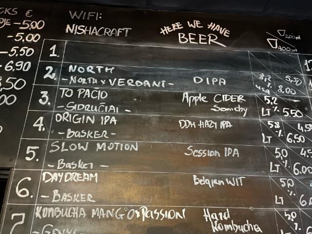 Slow motion 5.0%, Basker Brewing Co., Lithuania