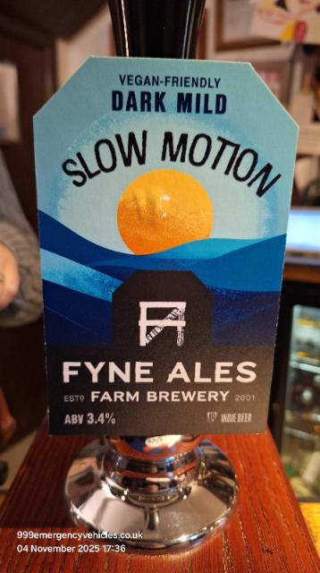 SLOW MOTION 3.4%, Fyne Ales, Scotland