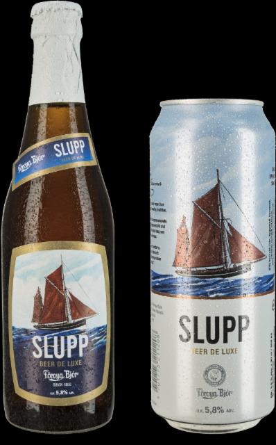 Slupp 5.8%, Föroya Bjór, Faroe Islands