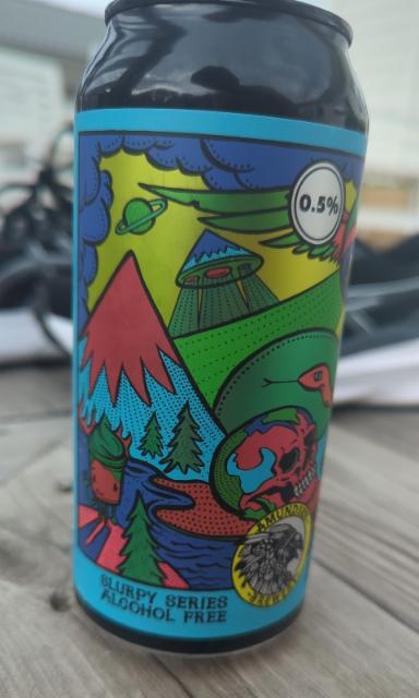 Slurpy Series - Electric Mango Bubbaloo Sour 0.5%, Amundsen Bryggeri, Norway