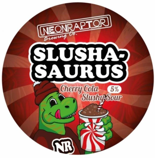 Slushasaurus Cherry Cola 5.0%, Neon Raptor Brewing Co., England