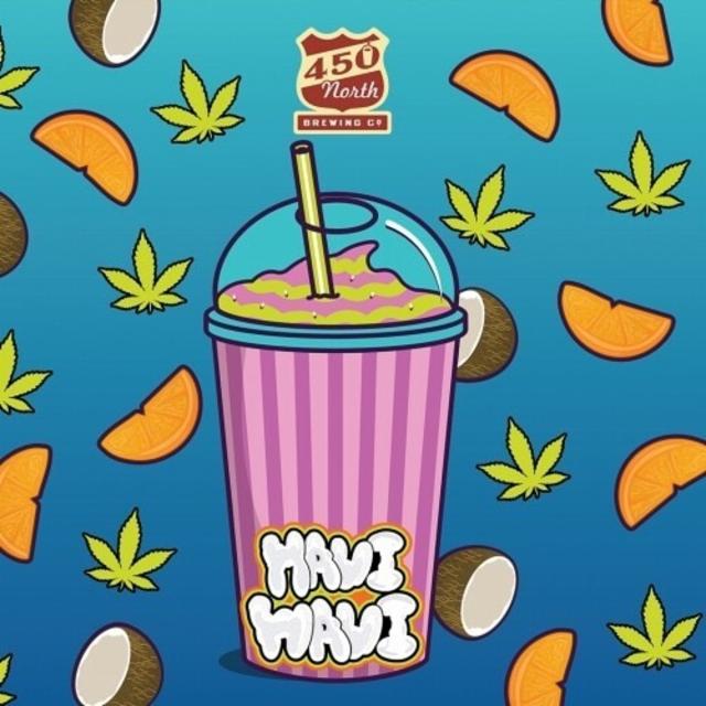 Slushy XL Maui Waui 5.3%, 450 North Brewing Company, United States