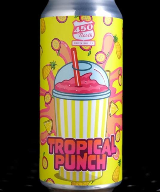 slushy xl tropical punch 5.3%, 450 North Brewing Company, United States