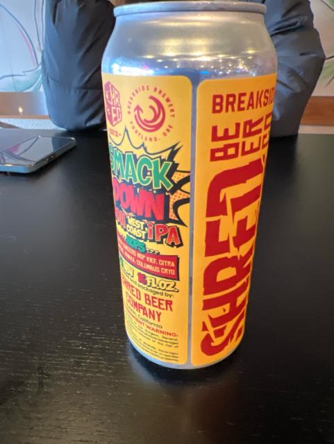 Smack Down DDH West Coast IPA 7.0%, Breakside Brewery, United States