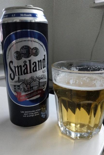 Småland Mellanöl 4.5%, Åbro Bryggeri, Sweden