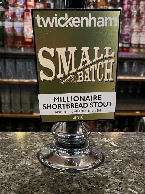 Small Batch Millionaire Shortbread Stout 4.7%, Twickenham Fine Ales, England