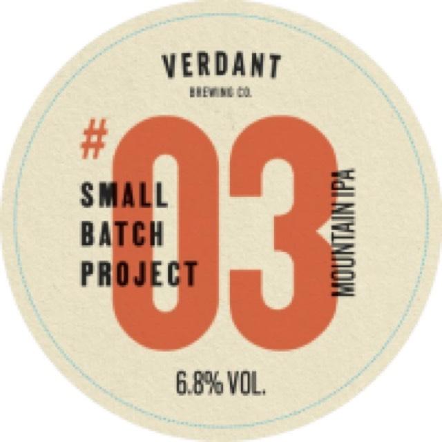 Small Batch Project #3 - Mountain IPA 6.8%, Verdant Brewing Co., England
