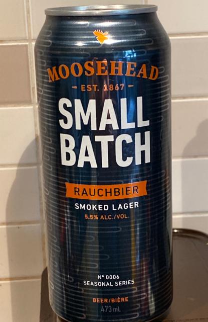 Small Batch Rauchbier Smoked Lager 5.5%, Moosehead Breweries Limited, Canada