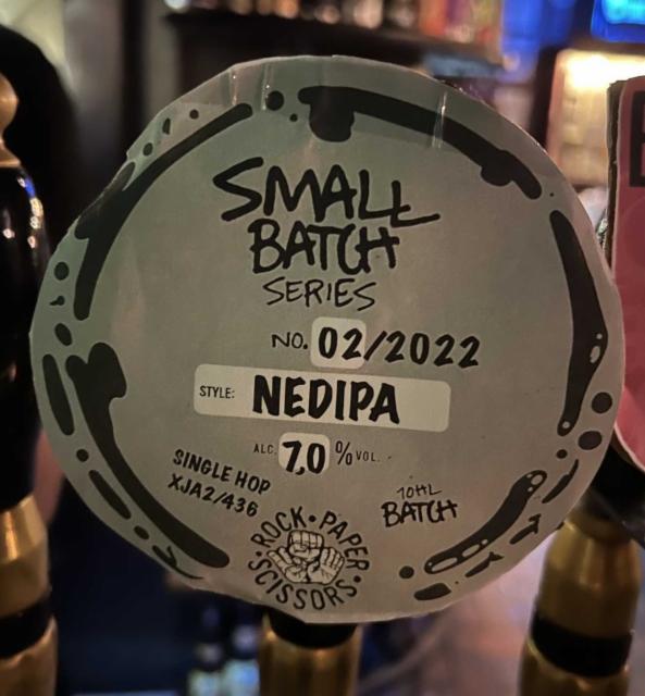 Small Batch Series 002: NEDIPA 7.0%, RPS Brewing, Finland