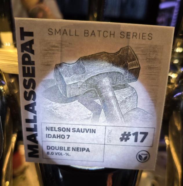 Small batch series: strike #17 8.0%, Mallassepät, Finland