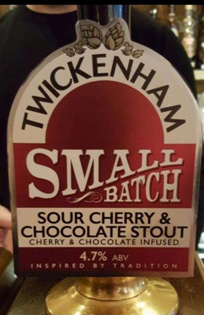 Small Batch Sour Cherry & Chocolate Stout 4.7%, Twickenham Fine Ales, England