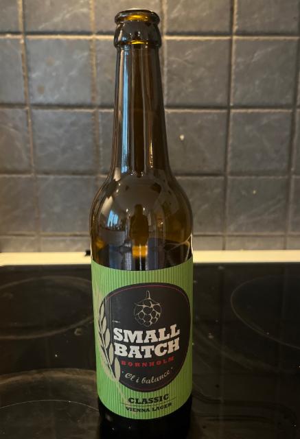 Small batch Vienna lager 5.2%, Small Batch Bornholm, Denmark