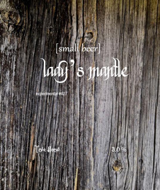 Small Beer: Lady's Mantle 3.0%, Teva Brew, Finland