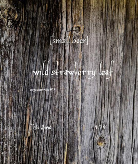 Small Beer: Wild Strawberry Leaf 4.3%, Teva Brew, Finland