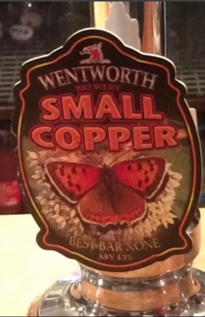 Small Copper 4.3%, Wentworth Brewery, England
