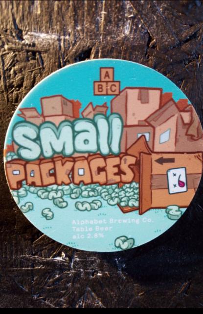Small Packages 2.8%, Alphabet Brewing Co., England