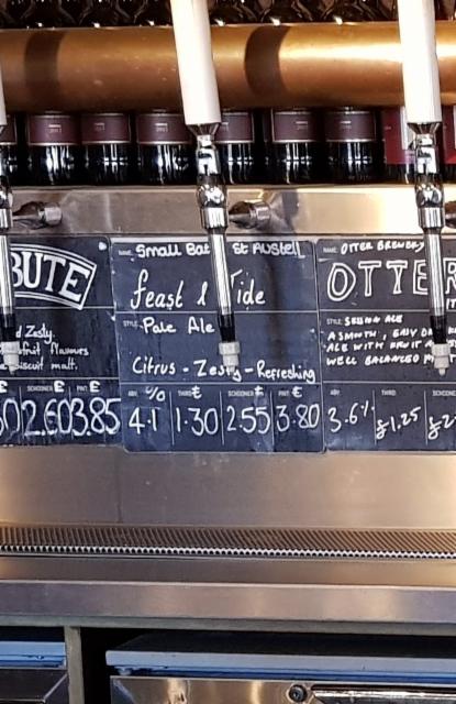 Small Patch Feast & Tide 4.1%, St Austell Brewery, England