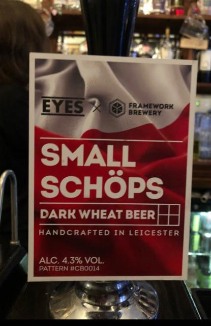 Small Schops 4.3%, Framework Brewery, England