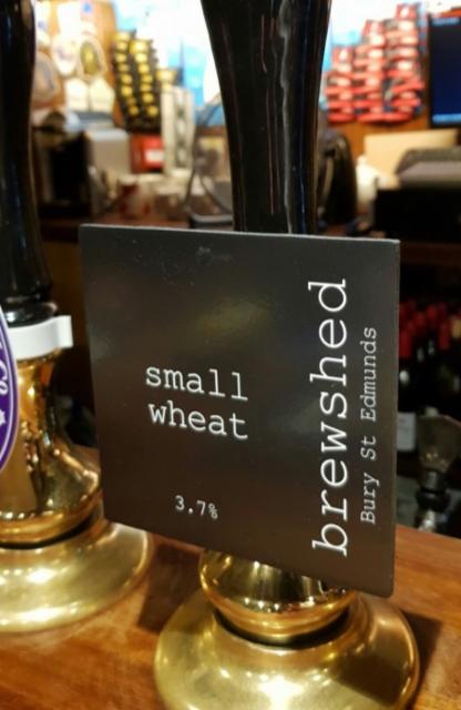 Small Wheat 3.7%, Brewshed, England