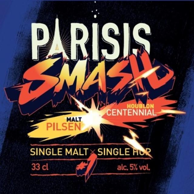 SMASH #1 Centennial 5.0%, Brasserie Parisis, France