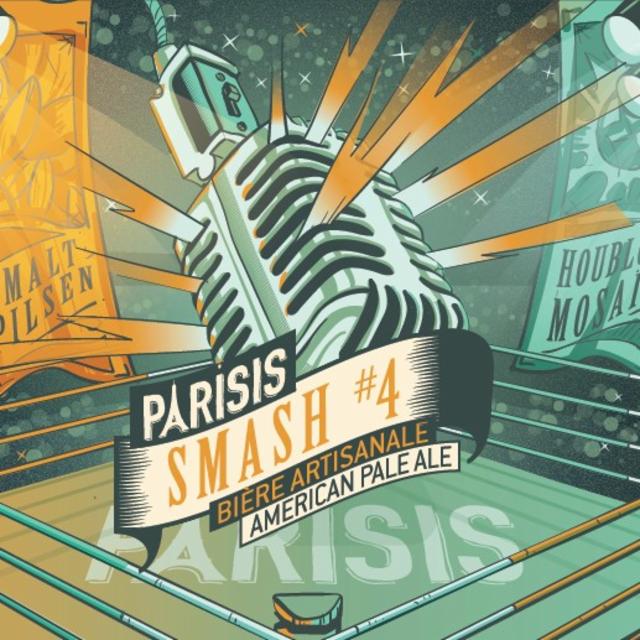 SMASH #4 Mosaic 5.0%, Brasserie Parisis, France