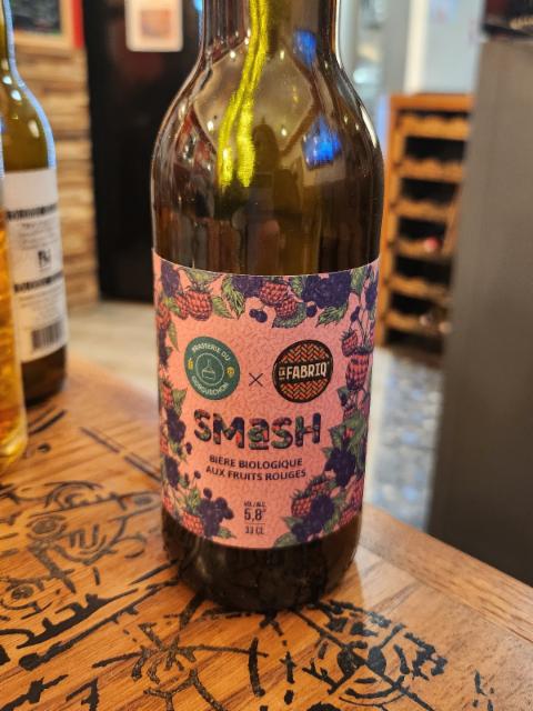 SMASH Aux Fruits Rouges 5.8%, Brasserie Artisanale La Fabriq', France