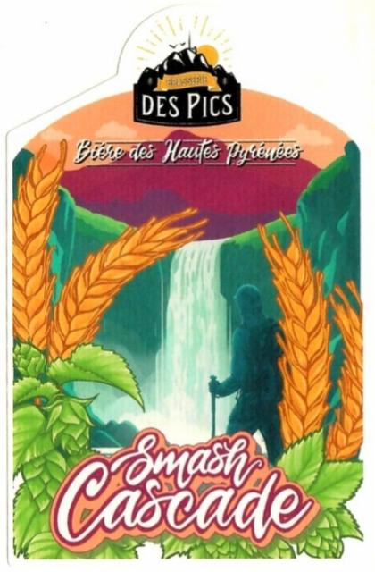 Smash Cascade 5.0%, Brasserie Des Pics - La Nestoise, France