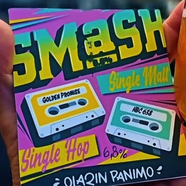 SMaSH Golden Promise & HBC 638 6.8%, Olarin Panimo, Finland