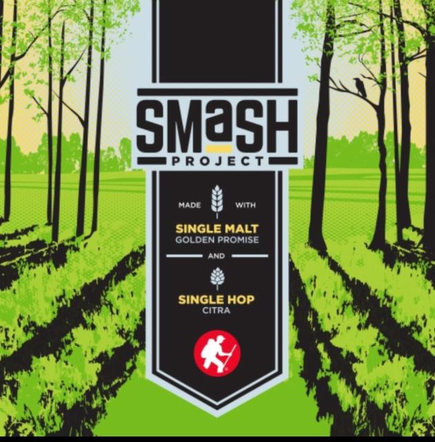 SMaSH Project #4 - Golden Promise/Citra 6.8%, Long Trail Brewery, United States