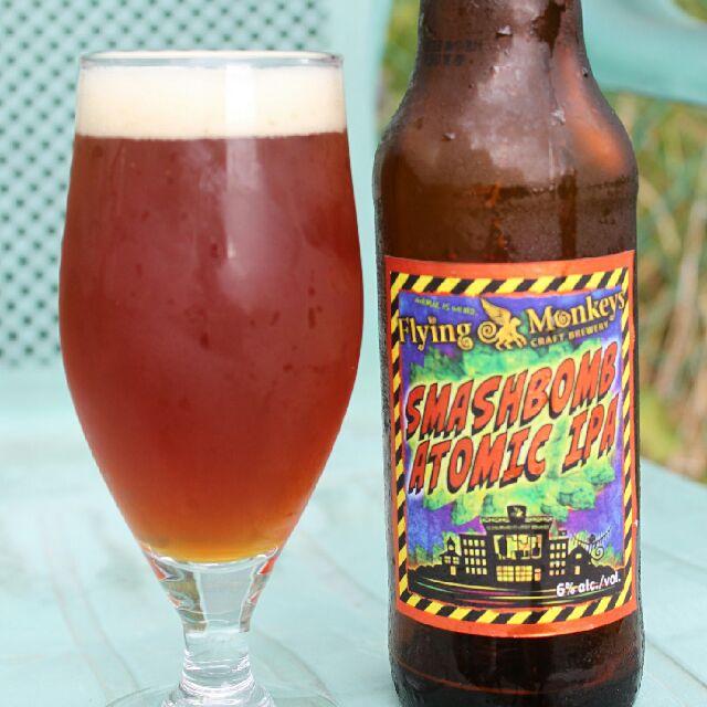 Smashbomb Atomic IPA 6.0%, Flying Monkeys Craft Brewery, Canada