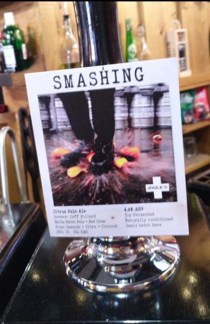 Smashing 4.4%, Joule's Brewery, England