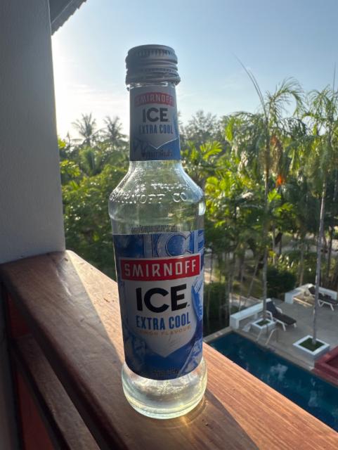 Smirnoff ice extra cool lemon flavour 5.0%, Thai Spirit Industry, Thailand
