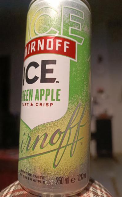 Smirnoff Ice Green Apple 10.0%, Smirnoff, Russia