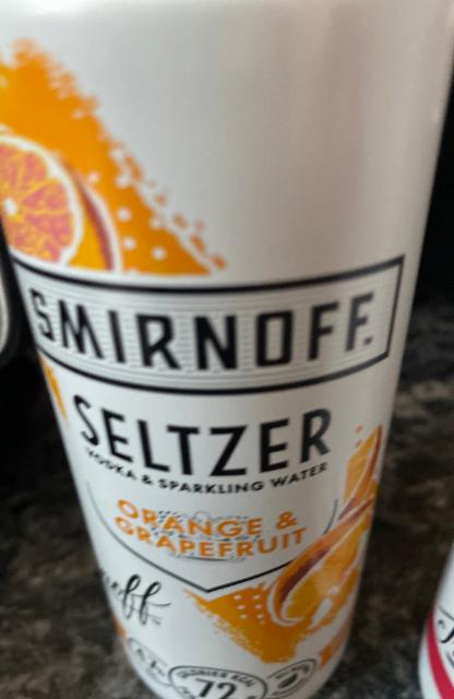 Smirnoff Seltzer Orange & Grapefruit 4.7%, Smirnoff, Russia