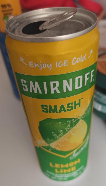 smirnoff smash lemon lime 8.0%, The Smirnoff Co. USA, United States