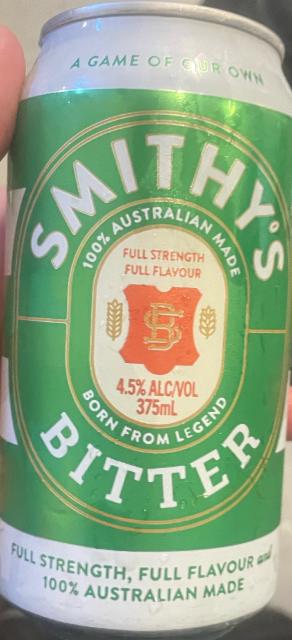 Smithy's Bitter 4.5%, Liquorland, Australia