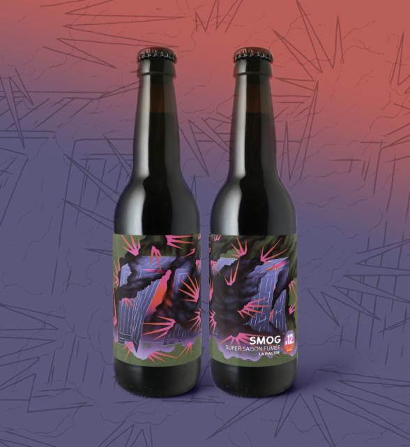 Smog 7.6%, La Piautre - La Fabrique Des Bières D'Anjou, France